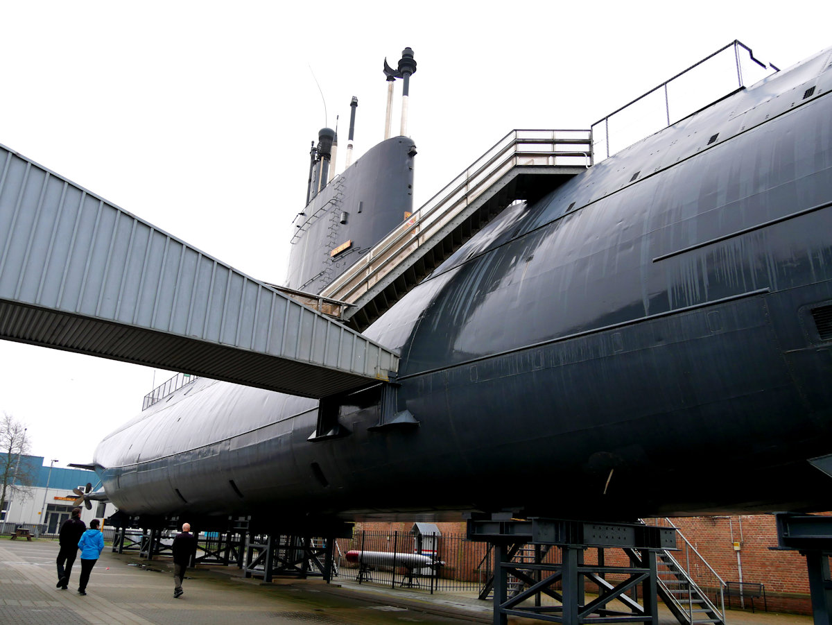 U-Boot im Marinemuseum Den Helder