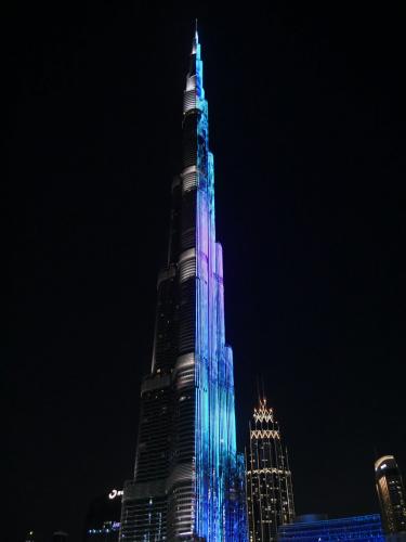 Illumination des Burj Khalifa